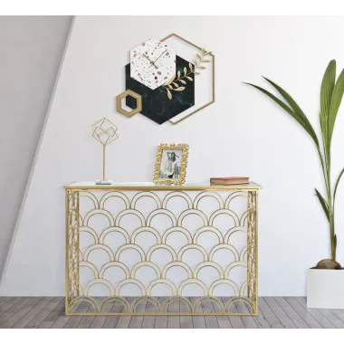 ZEGAR ŚCIENNY HEXAGON 62x4,5x62 cm